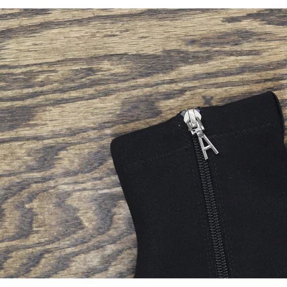 NWT Aerosoles Womens DIMMI Ankle Bootie DIMMI Black Stretch Fabric 6M - Picture 14 of 14